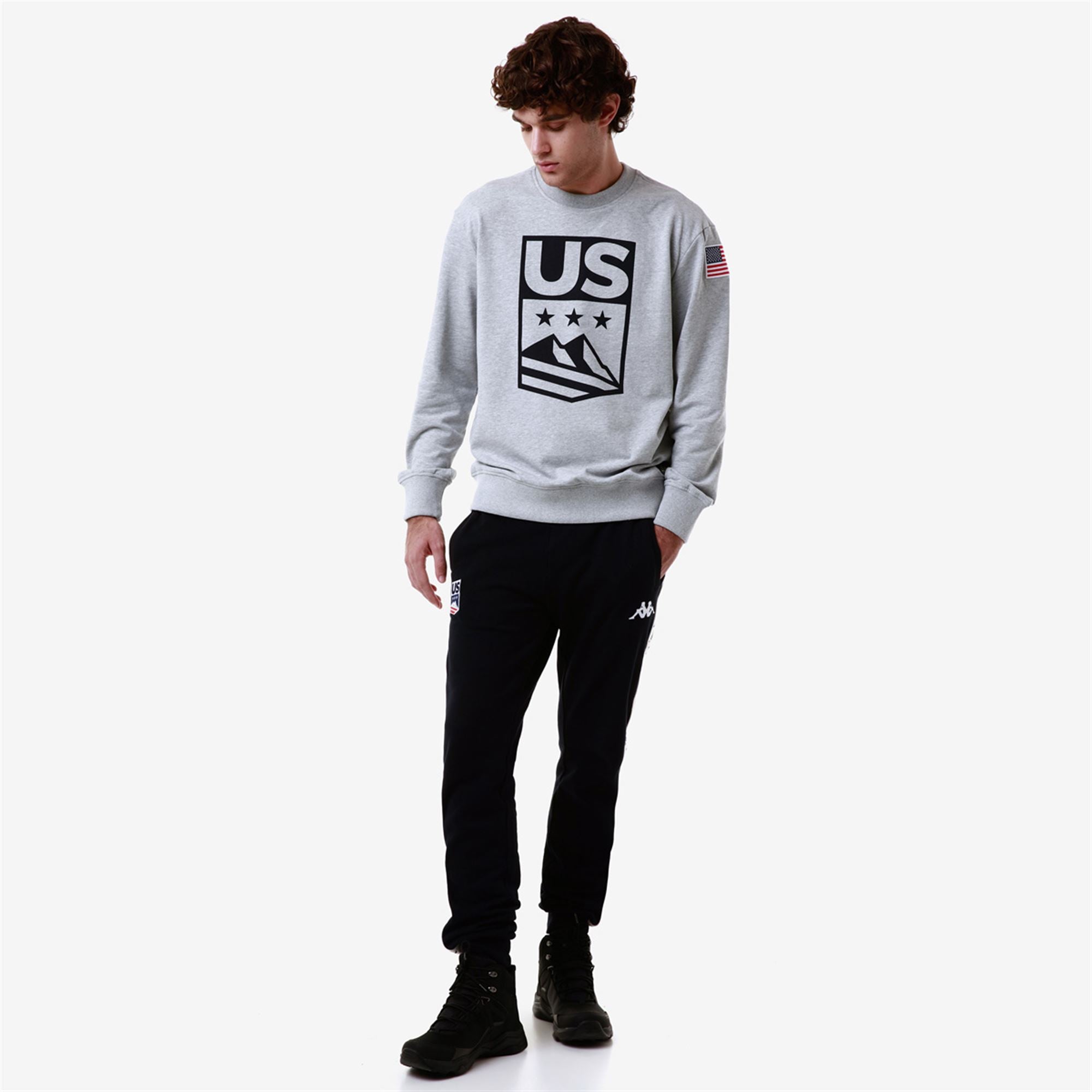 UTAHI 2 US Grey Md-white-melange | Kappa US