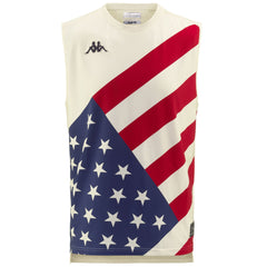 DRIDECA US White Milk-blue Dk-red | Kappa US