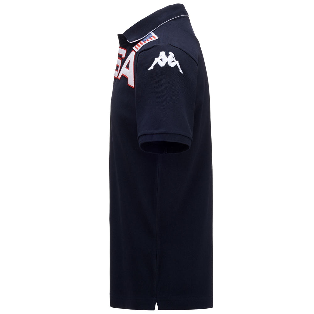 EROI POLO USA US Blue Dk Navy | Kappa discount