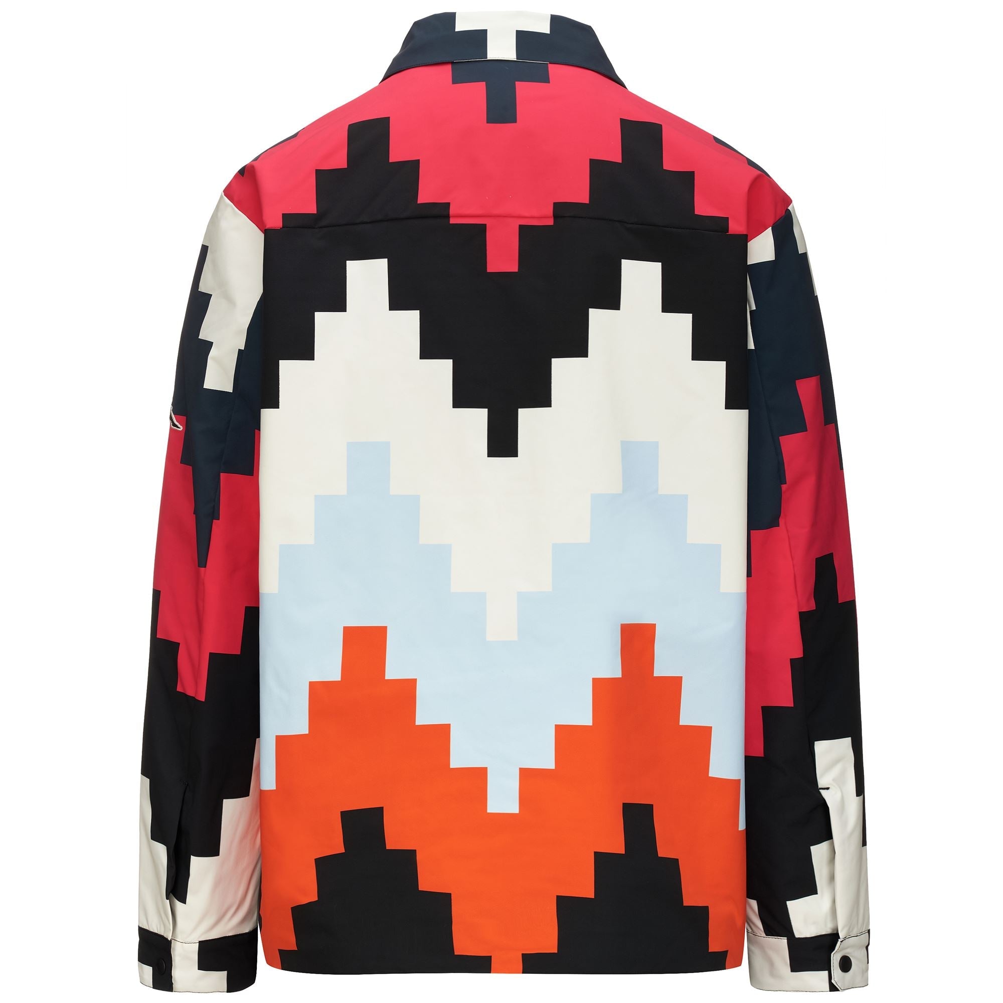 6CENTO 657G Black-white Milk-orange Smutty-fuchsia Purple-grey Asphalt-azure Water Graphic | Kappa online