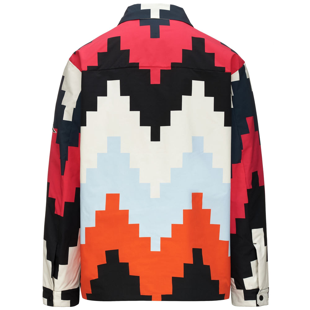 6CENTO 657G Black-white Milk-orange Smutty-fuchsia Purple-grey Asphalt-azure Water Graphic | Kappa online