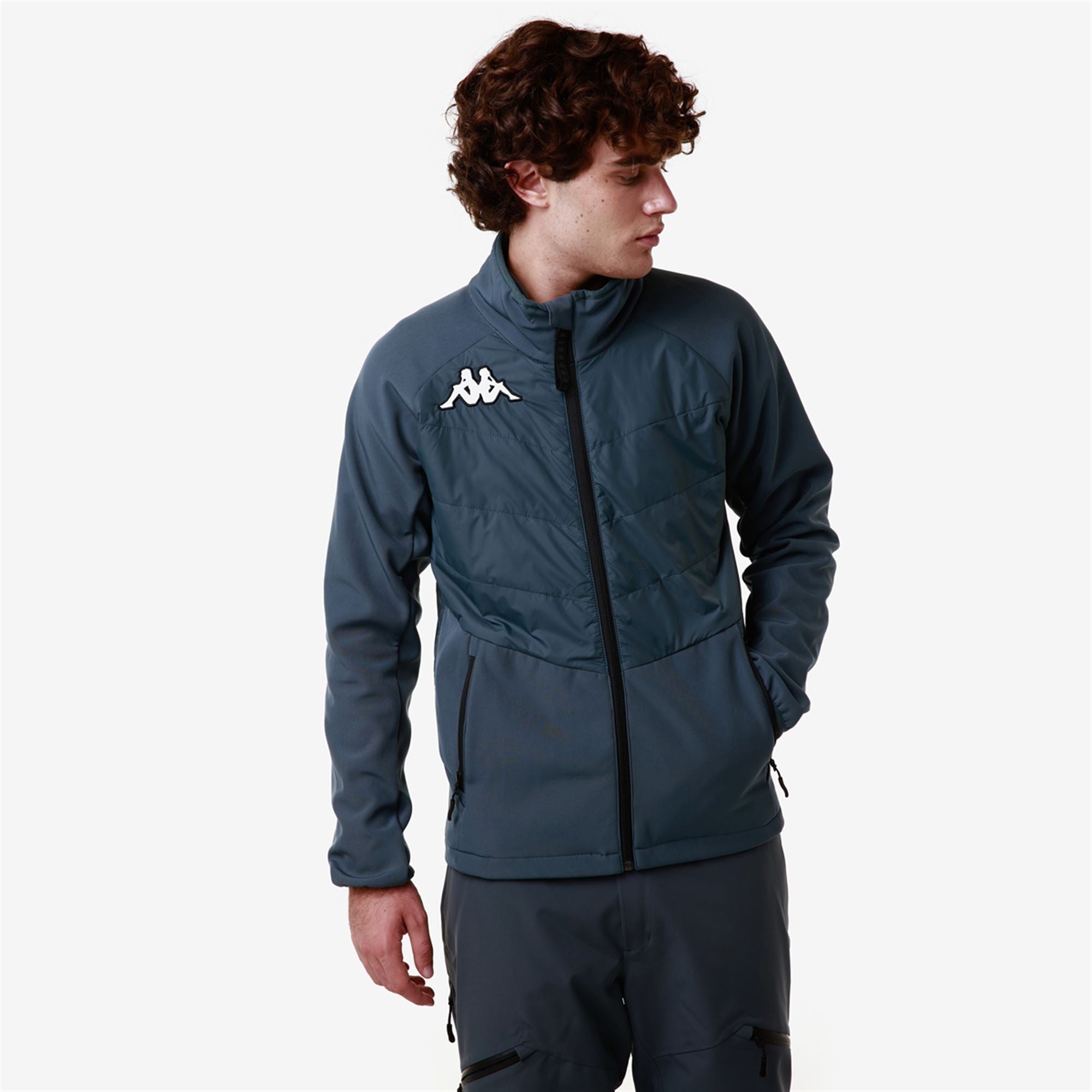 6CENTO 698 Grey Asphalt - Black | Kappa on sale
