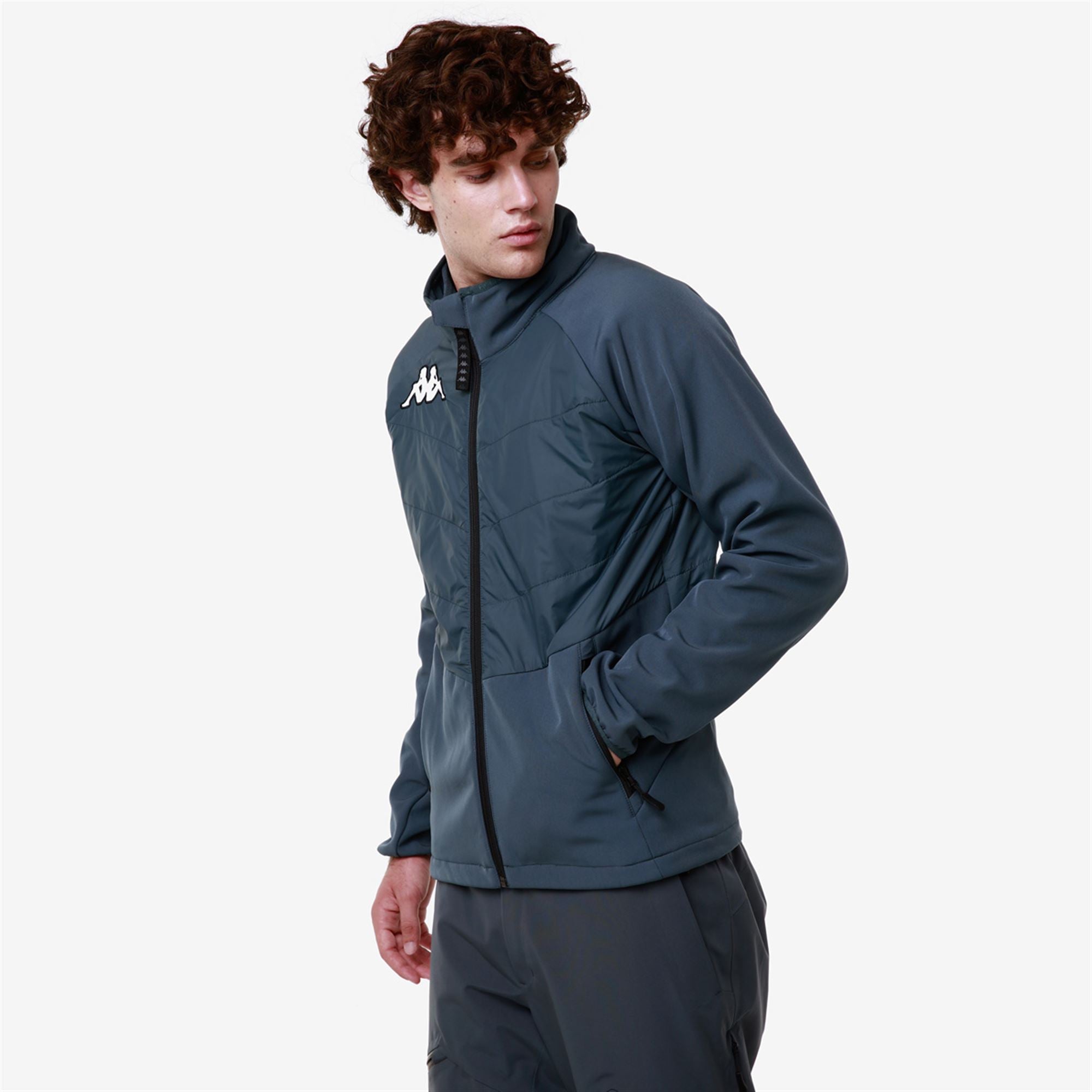 6CENTO 698 Grey Asphalt - Black | Kappa on sale