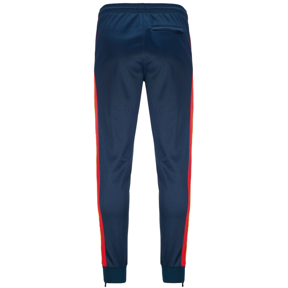 222 BANDA RASTORIAM SLIM GENOA Blue Dk-red-yellow Gold | Kappa US