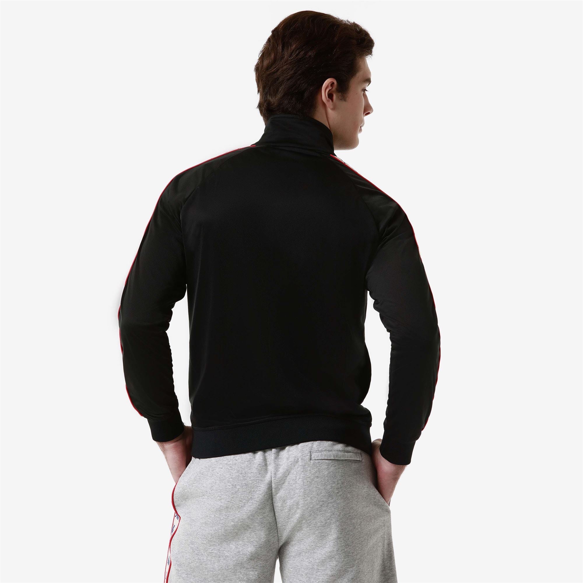 222 BANDA ANNISTON SLIM Black-white Antique-red | Kappa on sale