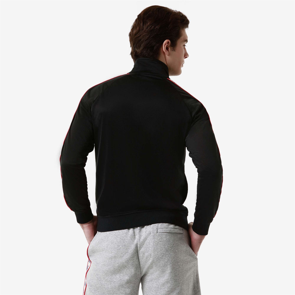 222 BANDA ANNISTON SLIM Black-white Antique-red | Kappa on sale