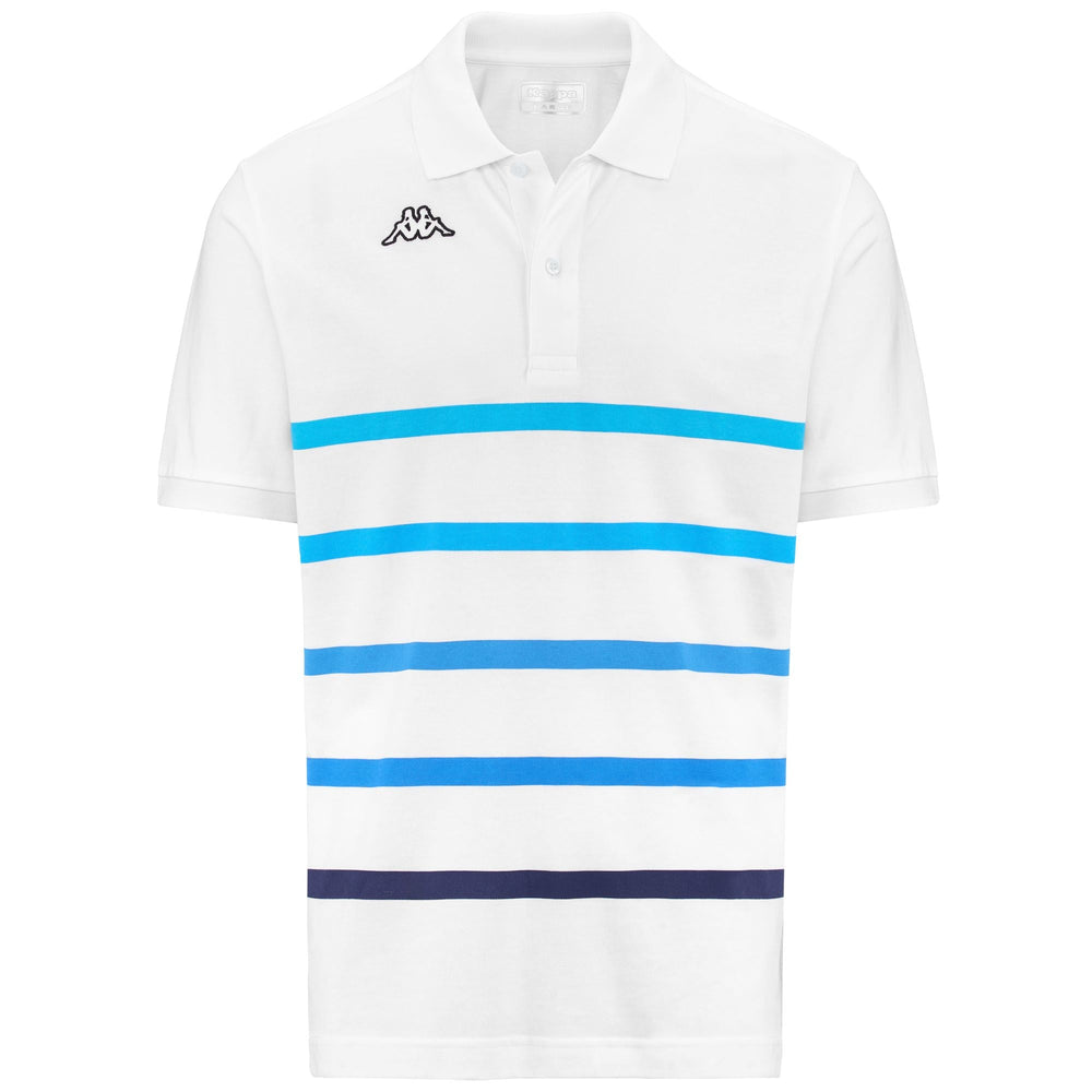 LOGO FEYSTRIPE White - Turquoise Atoll - Turquoise - Blue Malibu - Blue Aster - Blue Intense | Kappa online