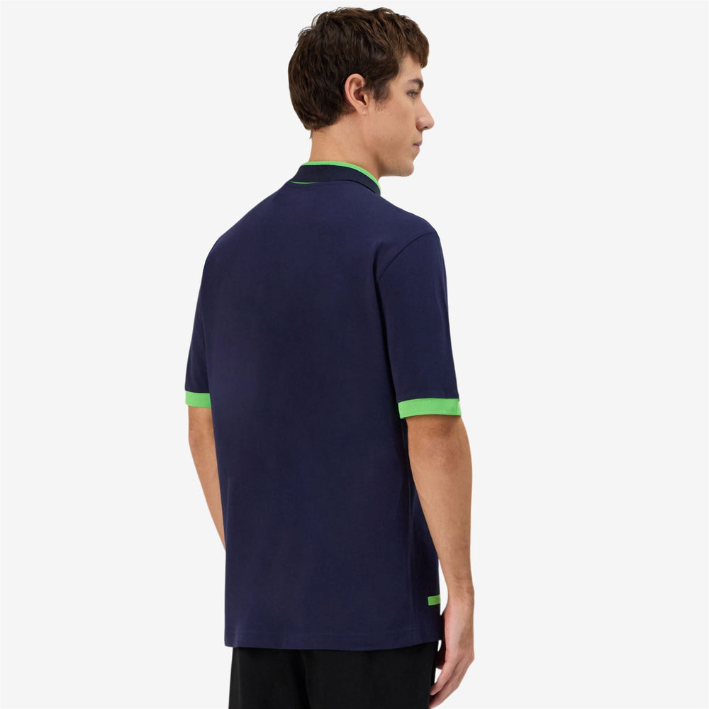 LOGO NEON Blue Marine - Neon Green | Kappa on sale