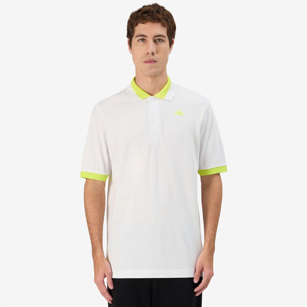 LOGO NEON White - Neon Yellow | Kappa online