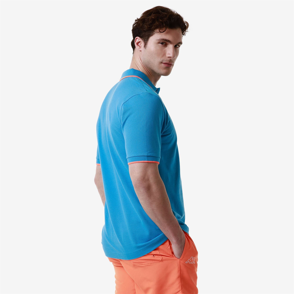 LOGO FLU Blue Malibu - Neon Orange | Kappa sale