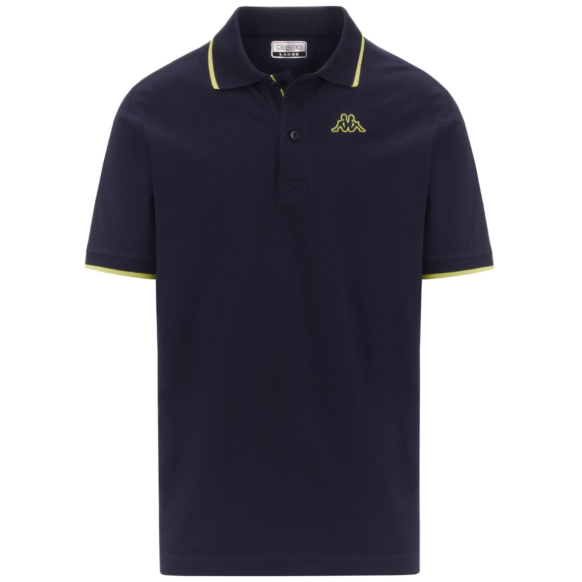 LOGO FLU Blue Marine - Neon Yellow | Kappa online