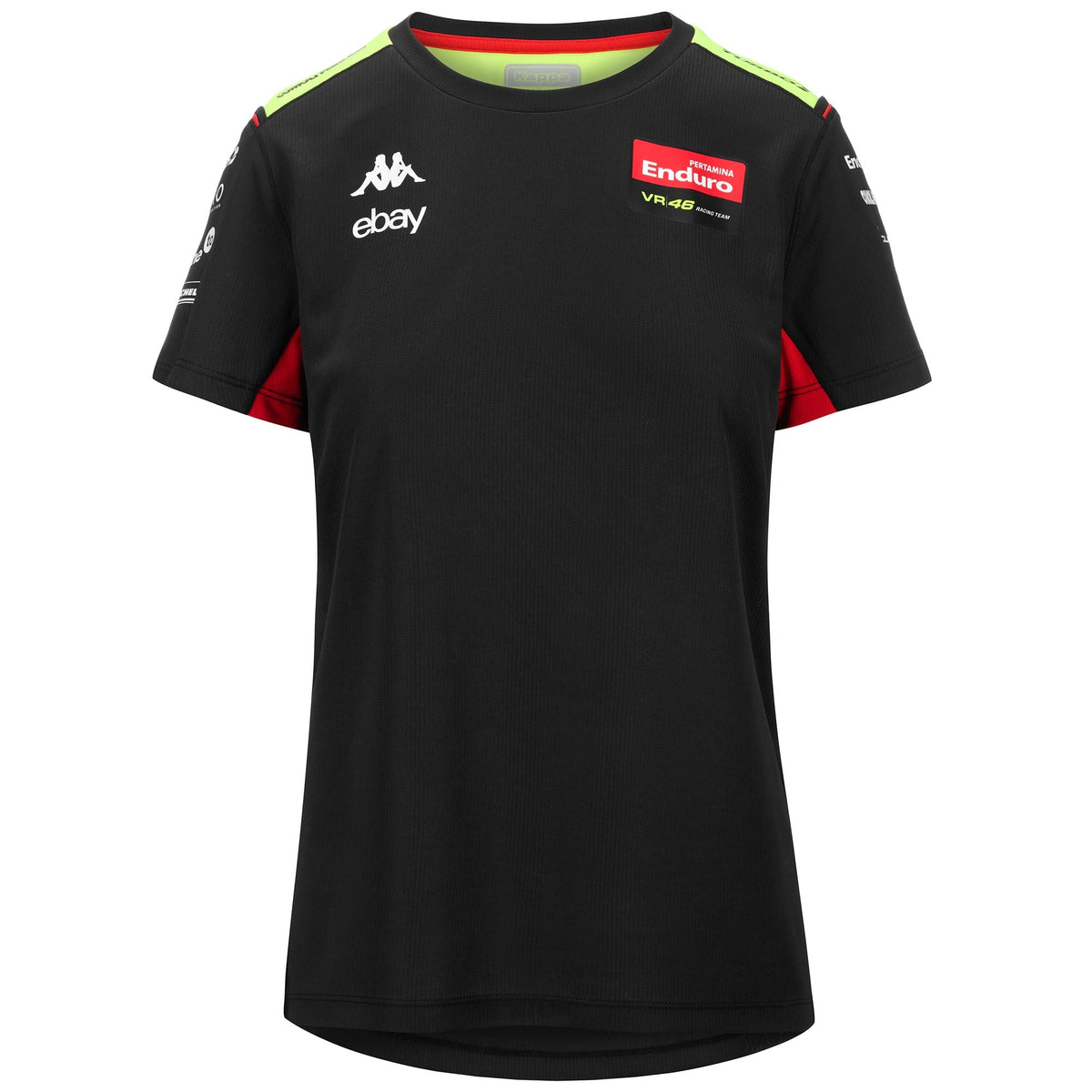 AMIRYWONE VR46 Black - Neon Yellow - Red Flame | Kappa sale