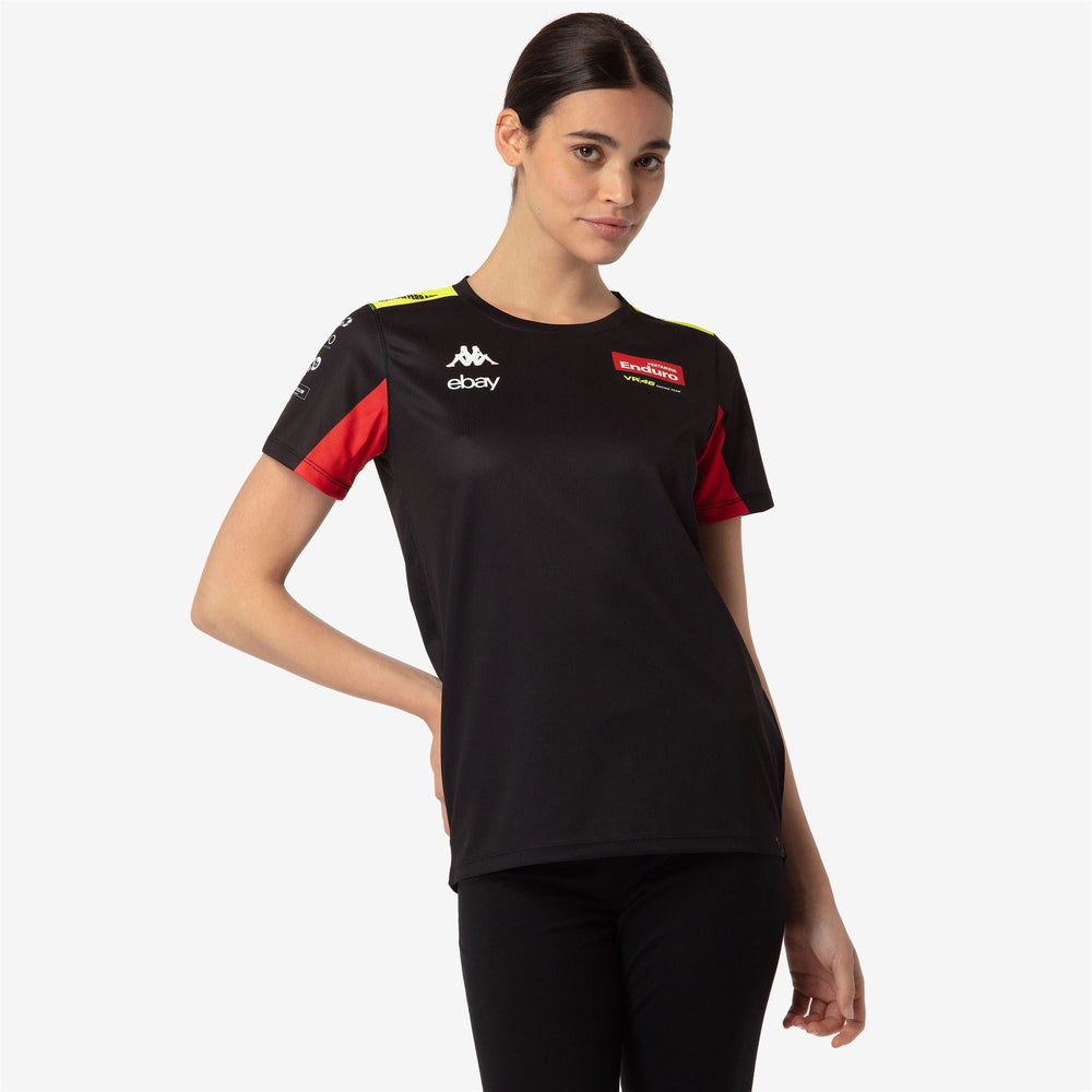 AMIRYWONE VR46 Black - Neon Yellow - Red Flame | Kappa sale