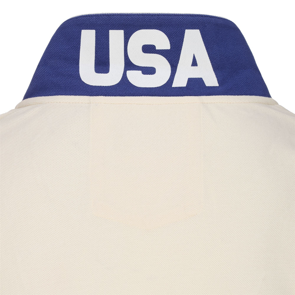 SUPPORTER ANGATA USA US White Milk-blue Fiord | Kappa online