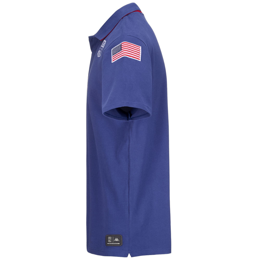 SUPPORTER ANGATA USA US Blue Fiord-red | Kappa near me