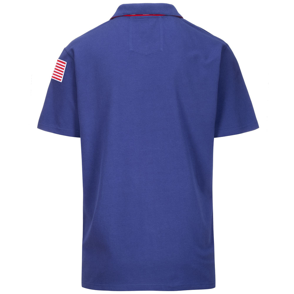 SUPPORTER ANGATA USA US Blue Fiord-red | Kappa near me