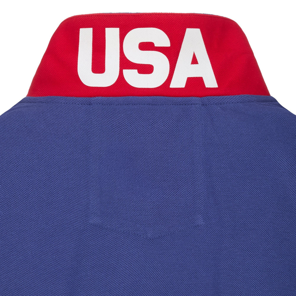 SUPPORTER ANGATA USA US Blue Fiord-red | Kappa near me