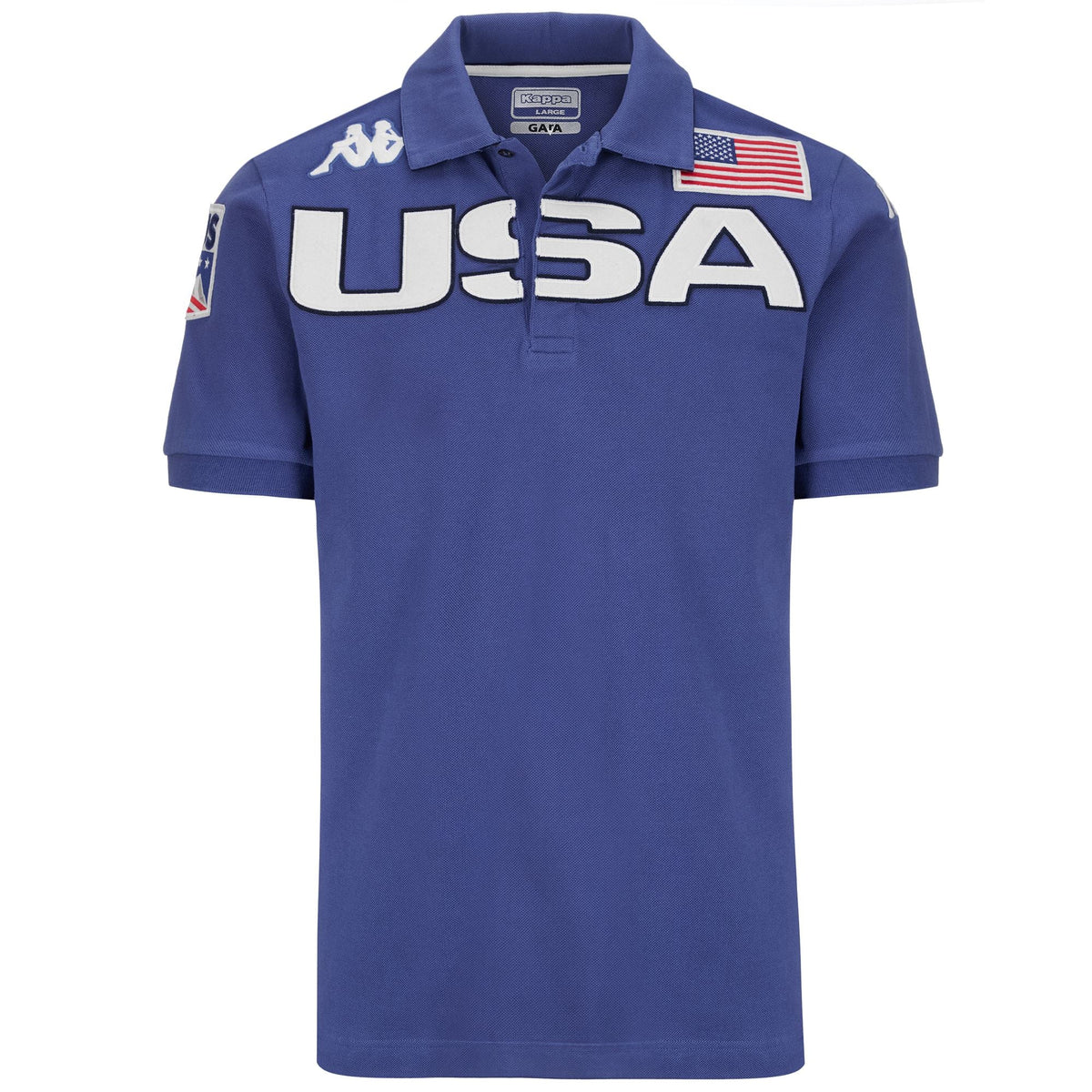 EROI POLO USA US Blue Fiord | Kappa on sale