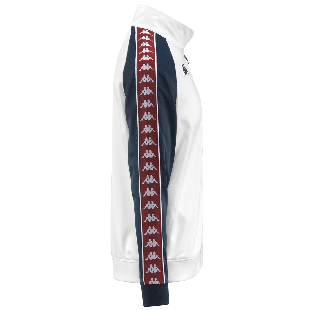 222 BANDA ANNISTON SLIM GENOA White-blue Dk-red Dk Dahlia | Kappa sale