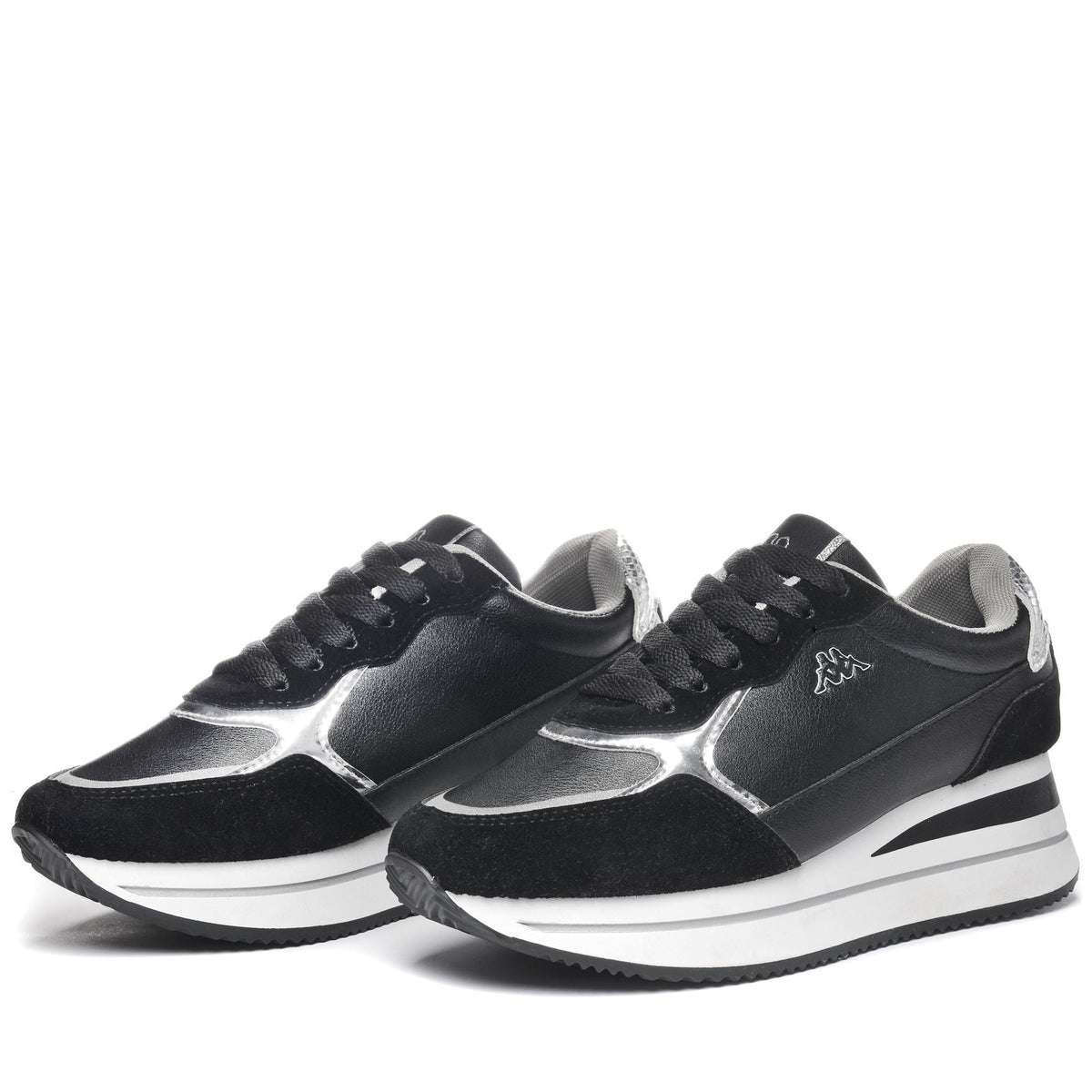 LOGO GEENA Black-grey Silver | Kappa near me