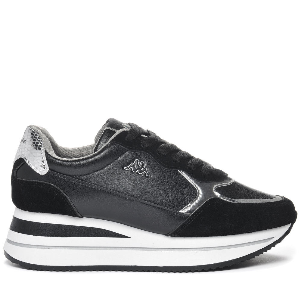 LOGO GEENA Black-grey Silver | Kappa near me