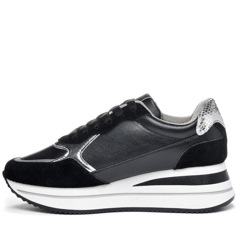 LOGO GEENA Black-grey Silver | Kappa near me