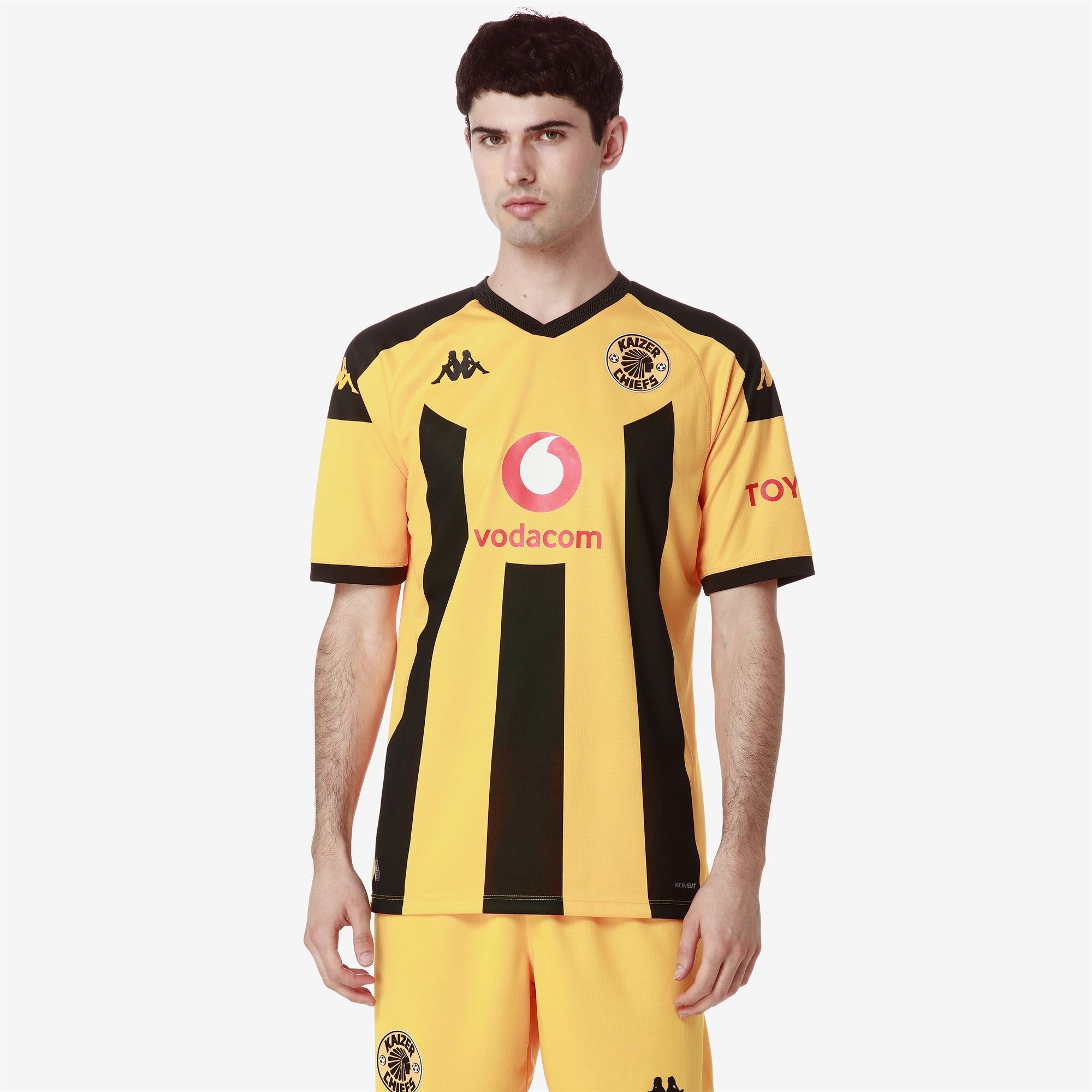 KOMBAT 2025 AM Yellow-black-sponsor | Kappa sale