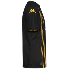 KOMBAT 2025 AM Black-yellow-sponsor | Kappa US