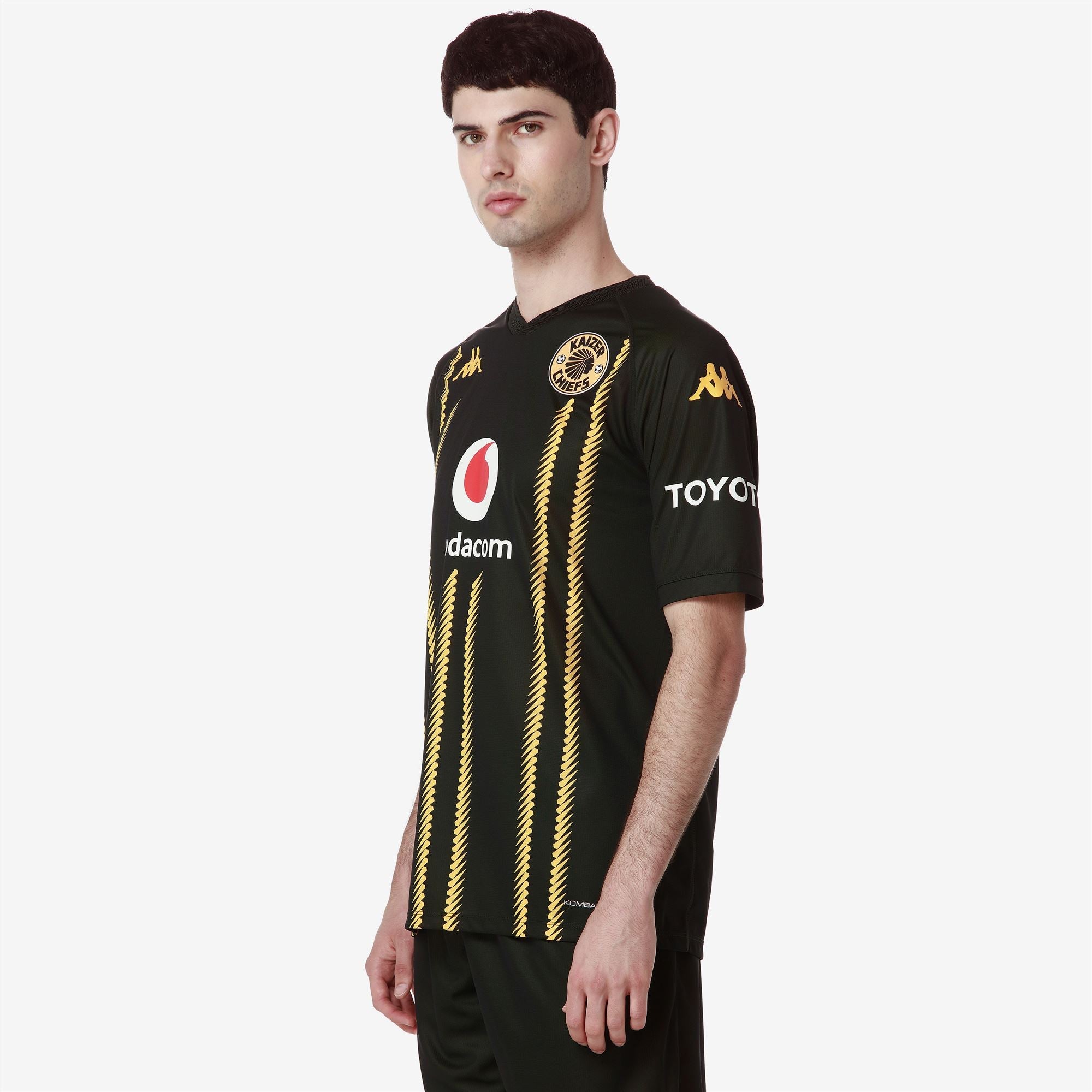 KOMBAT 2025 AM Black-yellow-sponsor | Kappa US