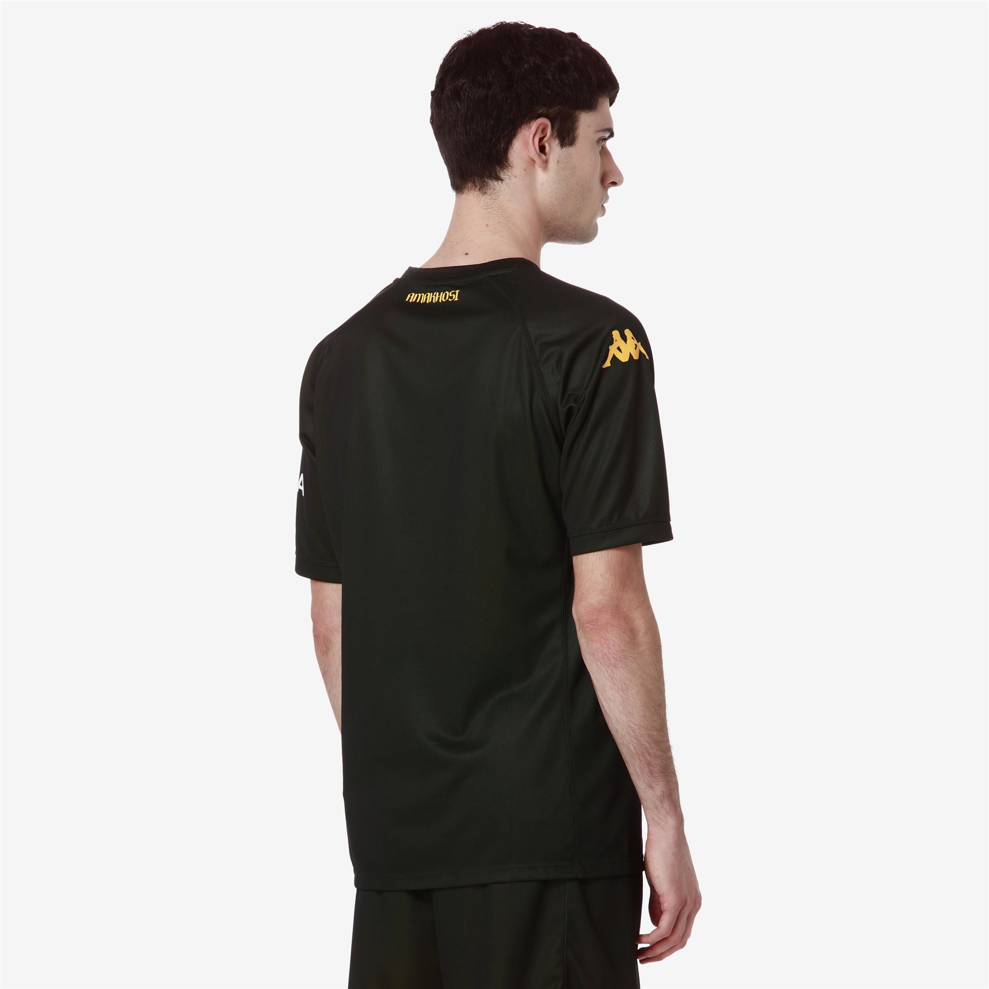 KOMBAT 2025 AM Black-yellow-sponsor | Kappa US