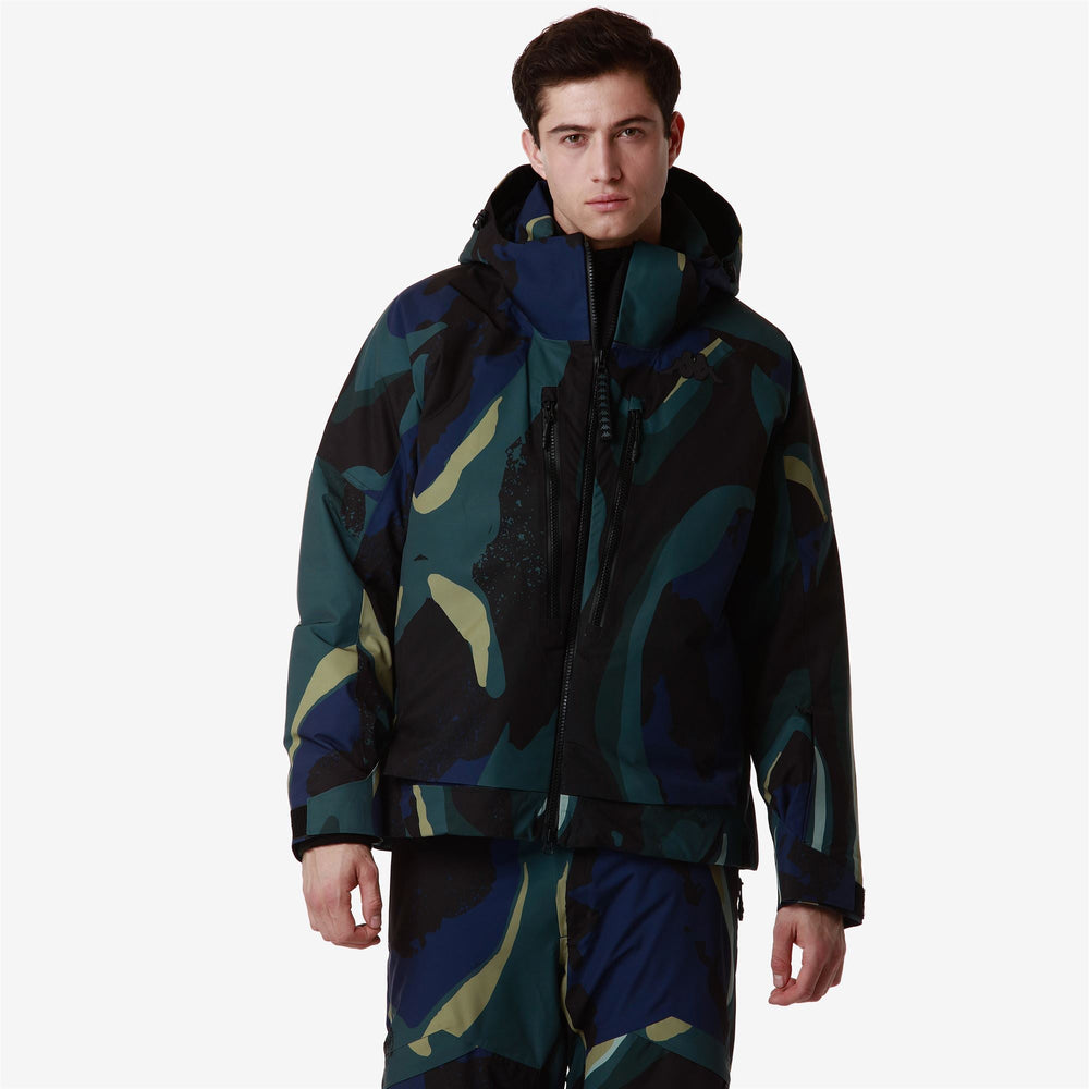 8CENTO 806G Blue Cavern - Green Ponderosa - Black | Kappa near me
