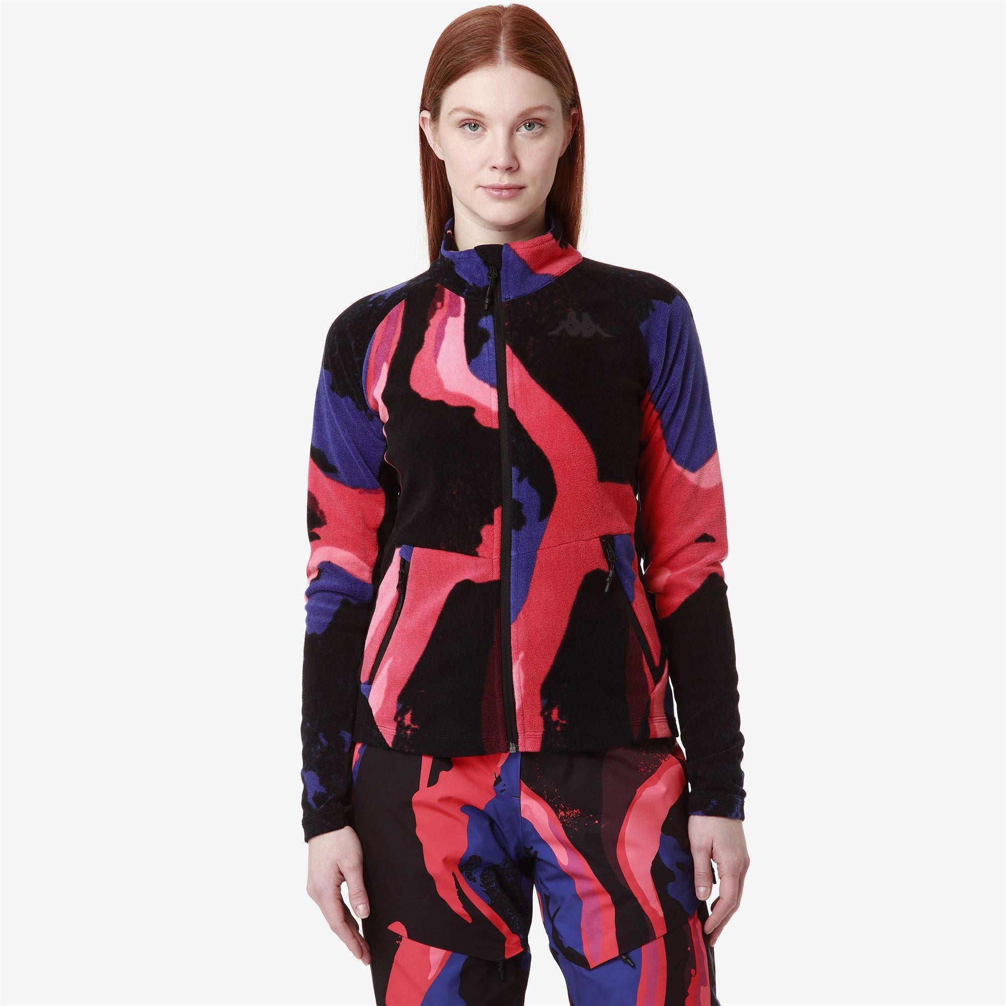 8CENTO 818FZG Red Hibiscus - Blue Spectrum - Black | Kappa discount