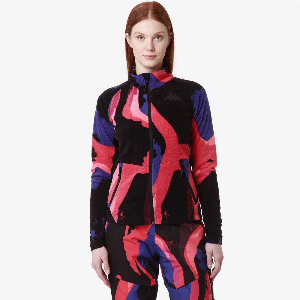 8CENTO 818FZG Red Hibiscus - Blue Spectrum - Black | Kappa discount