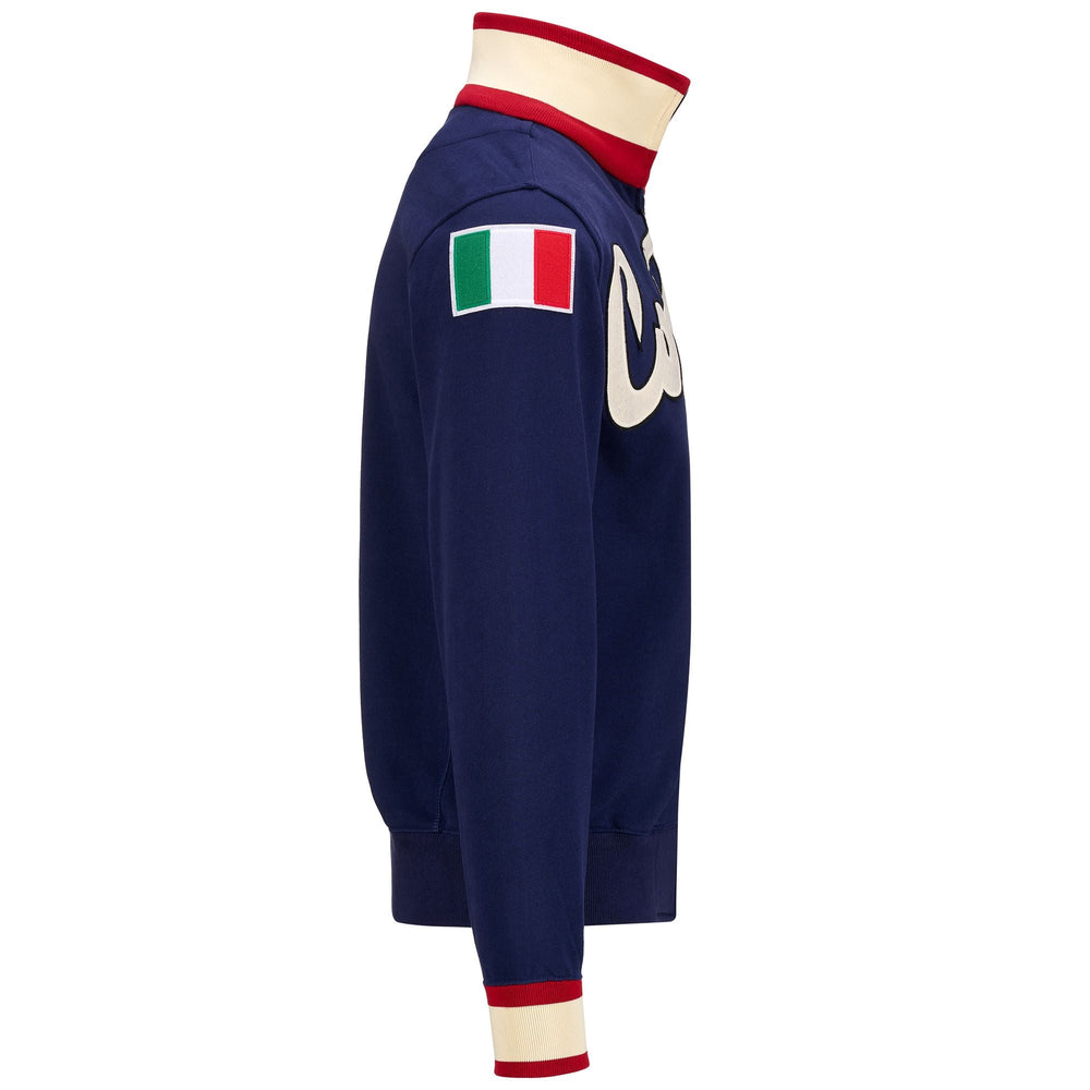 EROI JKT CORTINA Blue Marine - Beige Parchent - Red Chily Pepper | Kappa near me